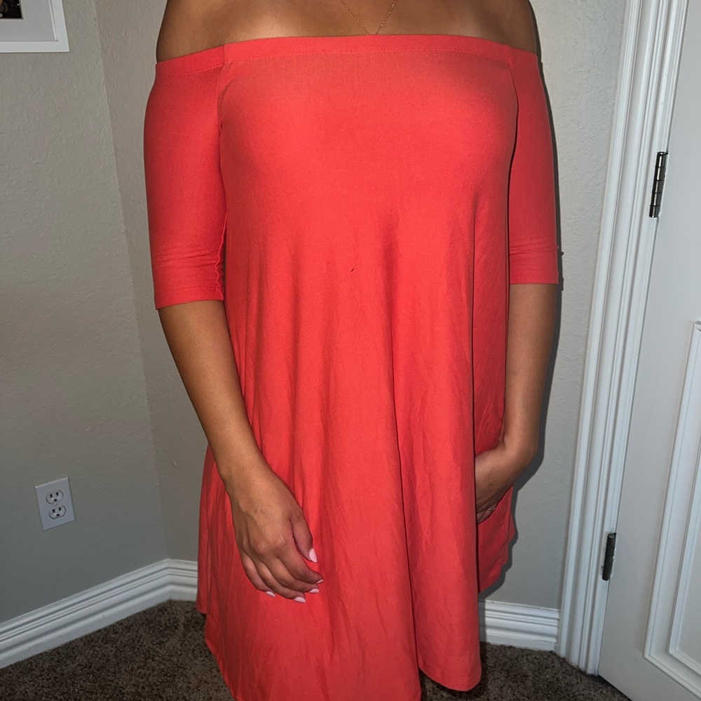 Coral Sundress